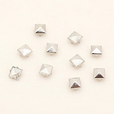 코하스아이디 니켈 사각장식 징 7mm, 40개입