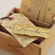 HAPPY BEARS 奇蹟水洗皮革標籤, 黃色, 2個