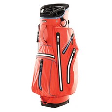 빅맥스 AQUA DRIVE 골프 캐디백, 화이트 + 레드