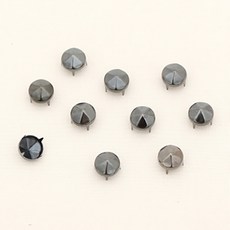 코하스아이디 흑니켈 육각 장식징 9mm, 40개입