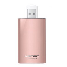 엠지텍 외장 SSD MSATA M6, 960GB, 핑크