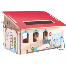 HABA 小朋友馬厩娃娃屋 HB302168, 混色