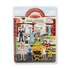 梅麗莎和道格職業遊戲壓花貼紙套裝 MD9426, 混色