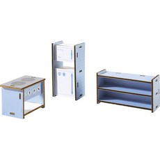 HABA 小伙伴廚房家具配件HB300508, 混色