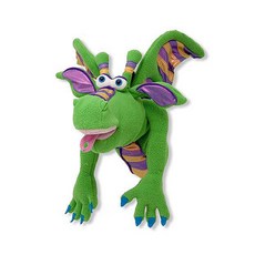 멜리사앤더그 드레곤 손 인형 MD3908, 1종, 1개