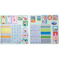 하바 리틀프렌즈 돌하우스 데코 소품 HB301962, 혼합 색상, 1개