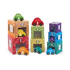 Melissa&Doug 美國瑪莉莎 汽車停車場玩具組 MD2435, 1個