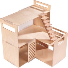 HABA 小朋友娃娃屋娃娃屋 HB301781, 混色