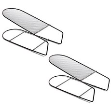 MONACO OLIVE 省空間鐵製鞋架 黑色, 2件