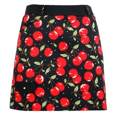 BMU 女款櫻桃圖案褲裙 ASBU4043