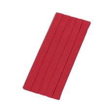 내추럴 코튼린넨 바이어스테이프 10mm, 레드, 2개