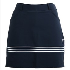 BMU 女式條紋高爾夫裙褲 ASBU4046