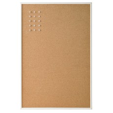 이케아 VAGGIS 메모판 화이트, 원목