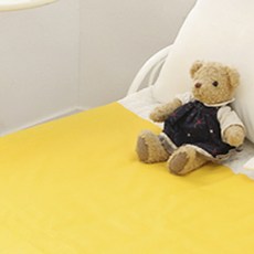 Kohas ID 高級柔軟彈性人造皮革素色布料, 黃色