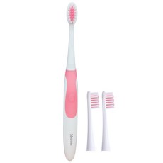 MediHeim 嬰兒電動牙刷本體+刷頭3p, MCS3（粉紅色）