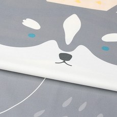 Cohasa Id 40支斜紋西伯利亞哈士奇全剪裁布料, 混色