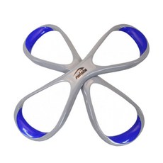 swinix 8字形劃手板 游泳訓練用品 EP01, 灰色 + 藍色