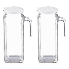 글라스락 사각물병 2p, 1.2L
