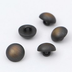 코하스아이디 투톤 앤틱아이하프단추 13mm, 혼합 색상, 15개