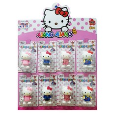 DEAYOUNG 幼兒 Hello Kitty 發條玩具 8 件套, 混色