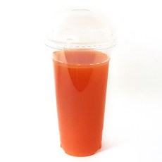 Wannabe咖啡果汁杯 700ml+杯蓋, 100個, 1套, 700毫升