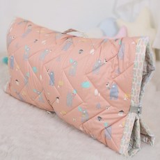 EziBaby 孩童用棉質午睡被組, 小熊款