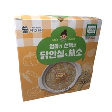 맛있는풍경 엄마가 선택한 닭안심&채소 밥양념, 3g, 10개입