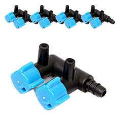 YB貿易 微調式2孔空氣分配器調節閥, 5套