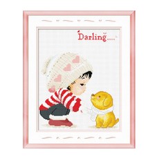 Interpop Darling 5D 珠寶十字繡 50 x 70 厘米, 1, 1個