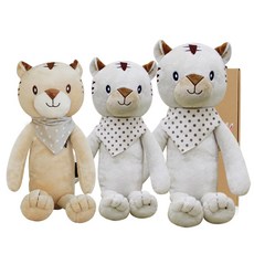 CONY BABY 安撫娃娃 黃虎+白虎+白虎+禮盒, 1組