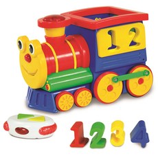 THE LEARNING JOURNEY 數字配對遙控火車聲光玩具, 混色