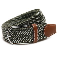 니꼴레닉 남여 골프 엘라스틱 밴딩 벨트, 102 그린, 1개