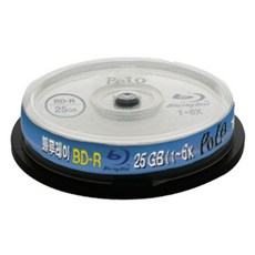 멜로디 POLO 블루레이 6배속 25GB BD-R 10p CAKE, 1개