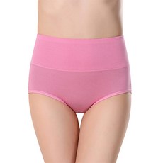 Life Plus高腰內褲 5571, 亮粉色