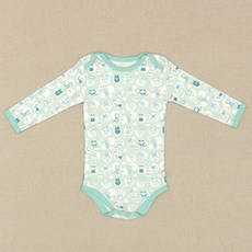 Kohasa Idea 40支雙面大圓點貓咪朋友布料, 薄荷