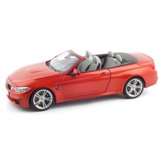 PARAGONMODELS複製品BMW M4敞篷車M系列模型車 PRG971117OR, 混色