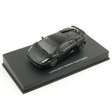 AUTO ART 레프리카 1/43 LAMBORGHINI GALLARDO LP500-4 SUPERLEGGERA 다이캐스트 AA546125BK, 혼합 색상, 1개