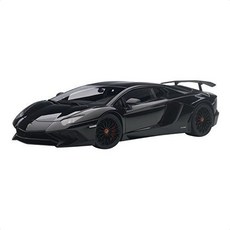 AUTO ART複製品藍寶堅尼AVENTADOR LP750-4 SV模型 AA745566BK, 亮黑色