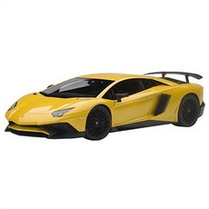 AUTO ART複製品藍寶堅尼AVENTADOR LP750-4 SV模型 AA745580YE, 金屬黃