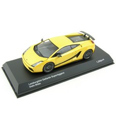 KYOSHO 레프리카 1/43 LAMBORGHINI GALLARDO SUPERLEGGERA GIALLO MIDAS 다이캐스트 KY125432, YE, 1개