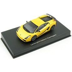 AUTOART 레프리카 1/43 LAMBORGHINI GALLARDO LP500-4 SUPERLEGGERA AA546149YE 가야르도 다이캐스트, 혼합 색상, 1개