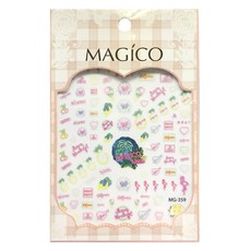 이엘피코리아 이코 네일스티커, 미드나잇, 1개