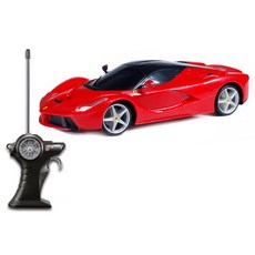 마이스토 1:24 페라리 라페라리 RC 무선 조종 자동차, 레드, 1개