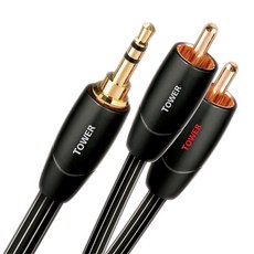 Tower 3.5mm 轉 RCA 類比音源連接線 1m, 單一商品