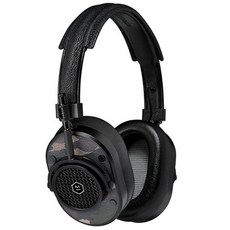마스터앤다이나믹 오버 이어 헤드폰, Black Metal + Camo Leather, MH40