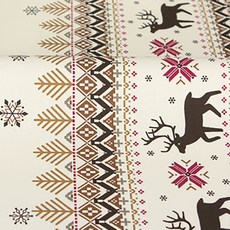 코하스아이디 코스모 코튼린넨 루돌프 양샤링보더 패브릭원단, 밀크, 1개