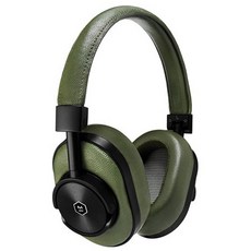 마스터앤다이나믹 와이어리스 오버 이어 헤드폰, Black Metal + Olive Leather, MW60
