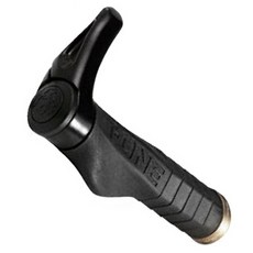 T-ONE 自行車 ergon 桿端鎖握把 GP09 BRICKO 2 RS, 白色的, 1個