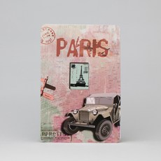 Mdesign 吉普車圖案畫框 B款, 混色