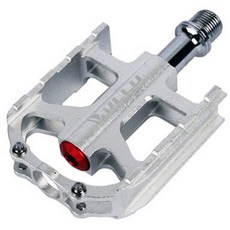 VLLU 藍色自行車鋁踏板 ALNC252, 銀, 1個